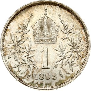 Austria 1 Corona 1893