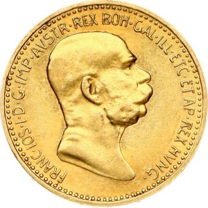 Austria 10 Corona 1908 Reign