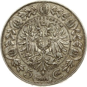 Austria 5 Corona 1909