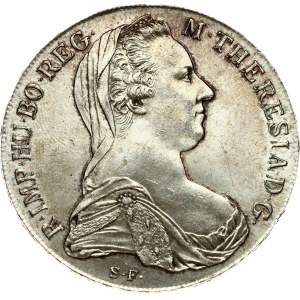Rakúsko Taler 1780 SF Restrike