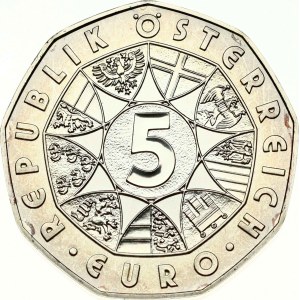 Austria 5 Euro 2009 200th Anniversary of the Death of Joseph Haydn