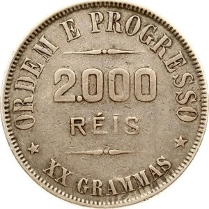 Brazil 2000 Reis 1911