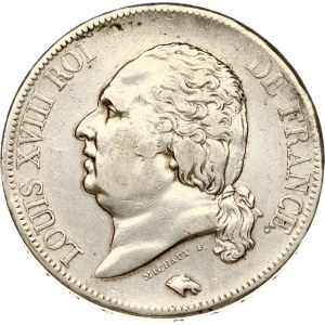 France 5 Francs 1819 B