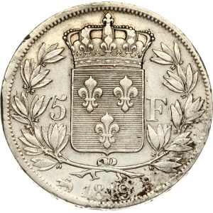 France 5 Francs 1819 B