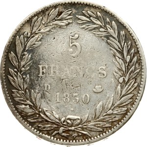 France 5 Francs 1830 D