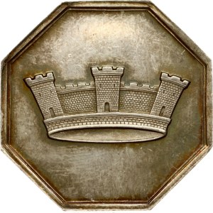 France Token 1838 L'urbaine insurance company