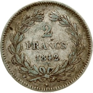 France 2 Francs 1842 W