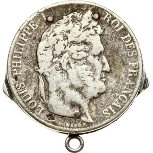 France Coin - knife 5 Francs 1847 K