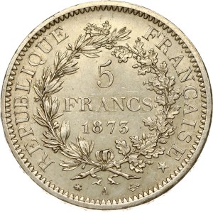 France 5 Francs 1873 A