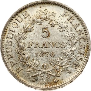 France 5 Francs 1876 A
