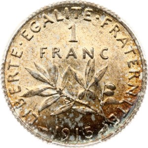 France 1 Franc 1915 PCGS MS 63
