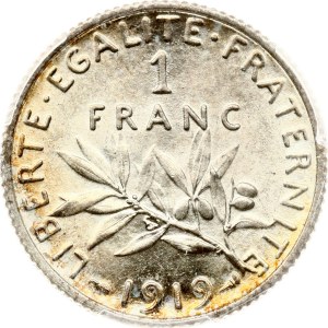 France 1 Franc 1919 PCGS MS 64