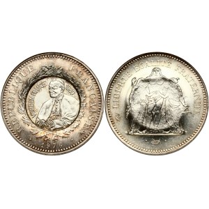 France 50 Francs 1976/1980 Joan Paul II visit France NGC MS 64