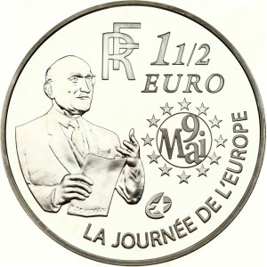 France 1½ Euro 2006 120th Anniversary of the Birth of Robert Schuman