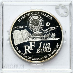 France 1½ Euro 2007 300th Anniversary of the Death of Le Prestre de Vauban