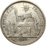 French Indochina Piastre 1889 A