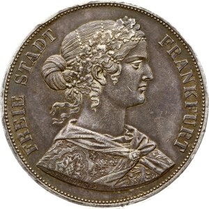 Germany Frankfurt 2 Taler 1862