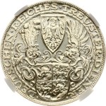 Germany Medal 1927 D Paul von Hindenburg NGC MS 65