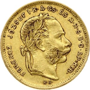 Hungary 20 Francs / 8 Forint 1875 KB