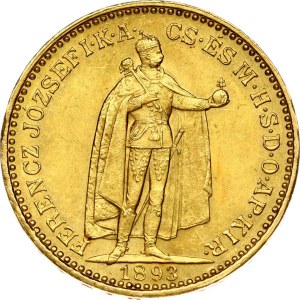 Hungary 20 Korona 1893 KB