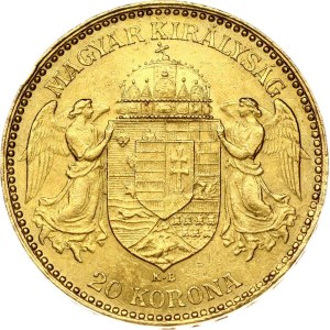 Hungary 20 Korona 1893 KB