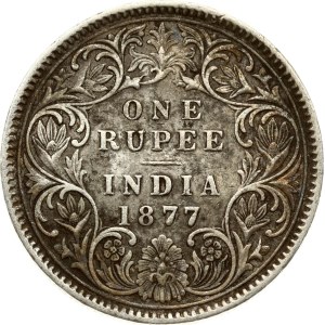 Inde Roupie britannique 1877