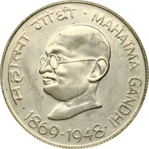India 10 Rupees ND (1969) ♦ Mahatma Gandhi