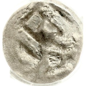 Lithuania Denar ND (1413-1430) Vilnius PCGS AU 55