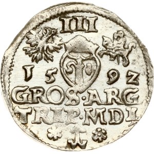 Lithuania Trojak 1592 Vilnius (R1)
