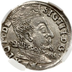 Lithuania Trojak 1597 Vilnius (R) NGC AU 58
