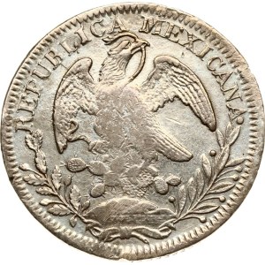 Meksyk 8 reali 1834 Zs OM