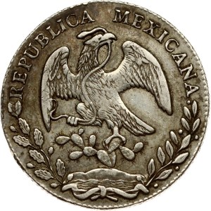 Mexico 8 Reales 1863 Mo TH