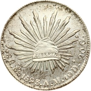 Mexico 8 Reales 1893 Mo AM