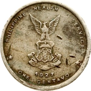 Filippine Culion Island Leper Colony Centavo 1927 PM
