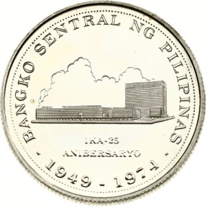 Filipíny 25 Piso 1974 Central Bank