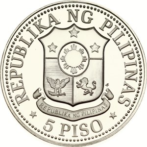 Philippines 5 Piso 1975 FM Ferdinand E Marcos