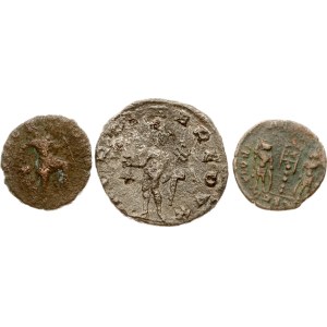 Roman Empire Antoninianus & Nummus (253-361) Lot of 3 coins