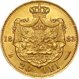 Romania 20 Lei 1883 B