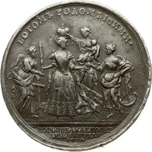 Russia Medal commemorating the Coronation of Empress Anna Ioannovna 1730