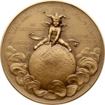 Germany Satirical Mockery Medal on the alliance of Russia and France ND (1897)