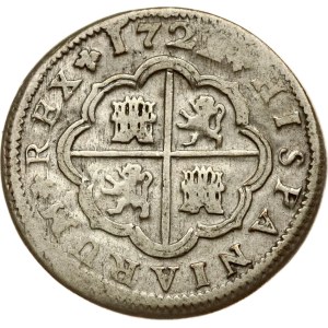 Spain 2 Reales 1722 SJ
