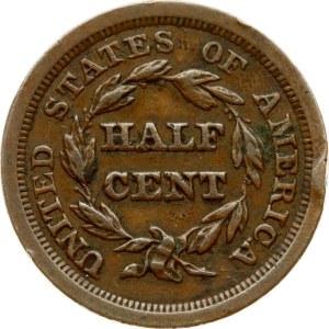 USA 1/2 Cent 1851