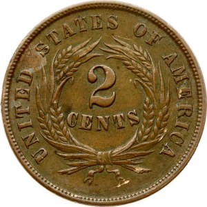 USA 2 centesimi 1864