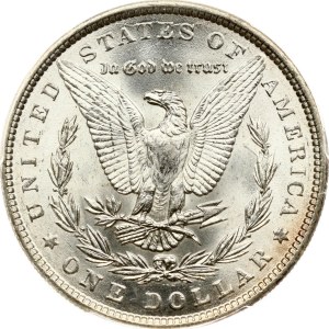 Morganov dolár USA 1887 PCGS MS 63