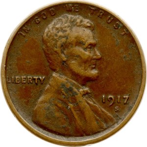 USA Cent 1917 S