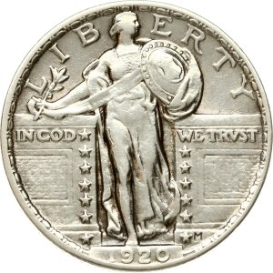 USA 1/4 Dollar 1920
