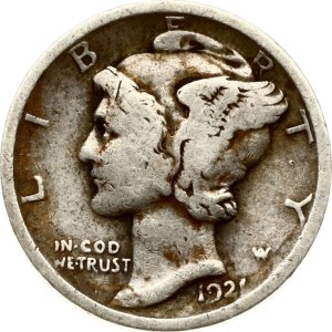Mercury Dime USA 1921