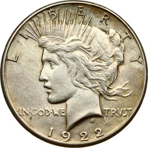 USA Peace Dollar 1922 S