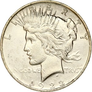 USA Peace Dollar 1922 D