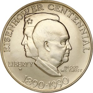 Dollaro USA 1990 W Eisenhower Centenario
